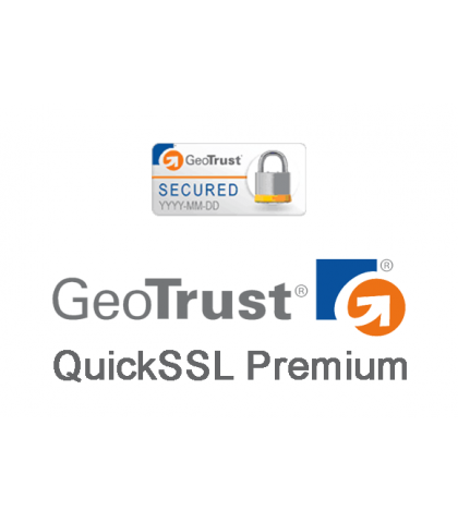 GeoTrust QuickSSL Premium SSL Certificate