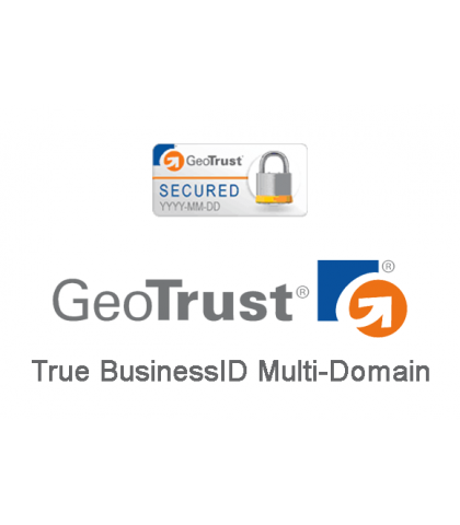 GeoTrust True BusinessID Multi-Domain SSL Certificate