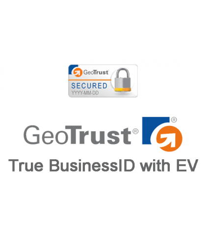 GeoTrust True BusinessID with EV SSL Certificate