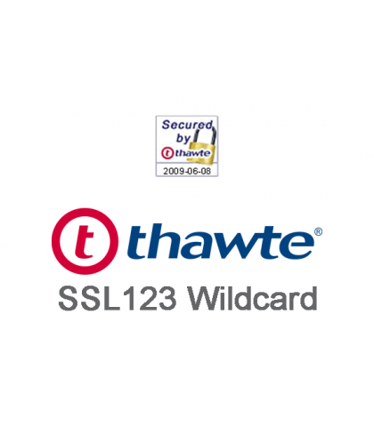 Thawte SSL123 Wildcard SSL Certificate