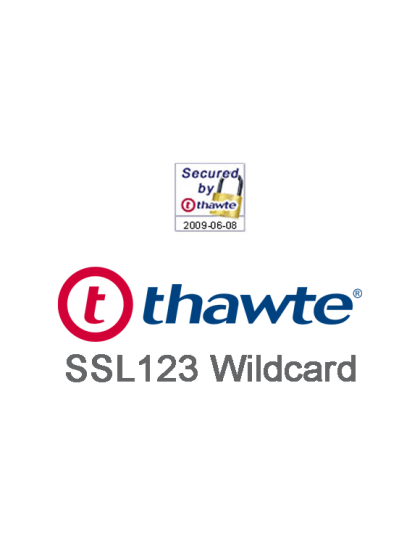 Thawte SSL123 Wildcard SSL Certificate