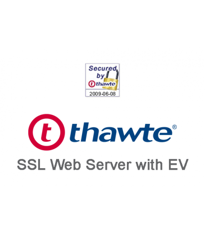 Thawte SSL Web Server with EV SSL Certificate