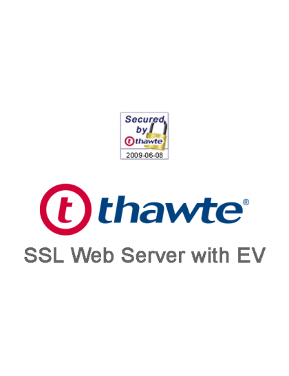 Thawte SSL Web Server with EV SSL Certificate